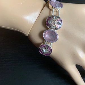 Napier Silver Slide Bracelet